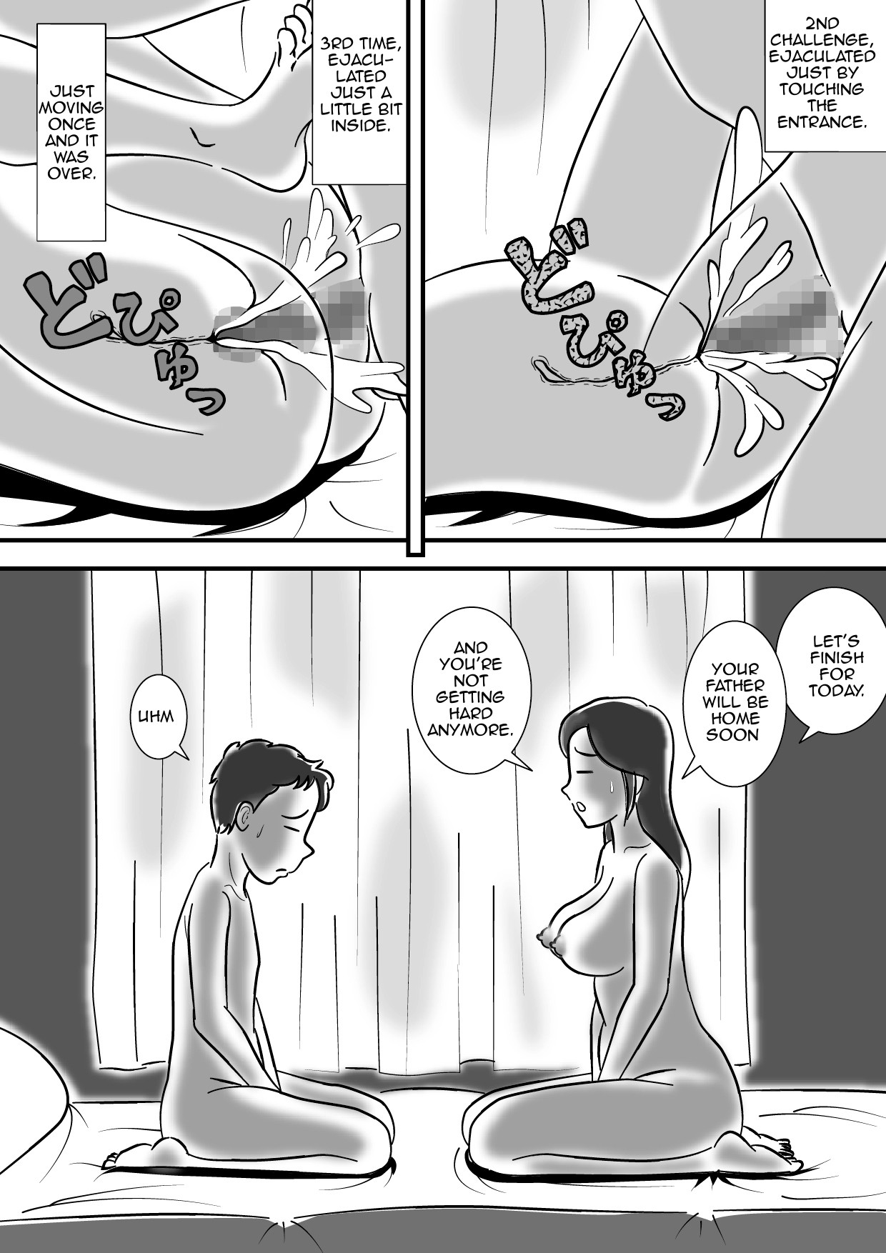 Hentai Manga Comic-Mother and her P.E. Son-Read-17